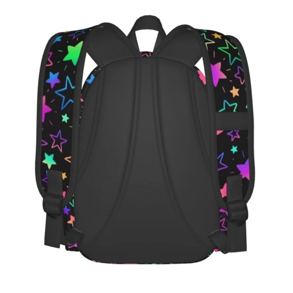 Bright Neon Stars Backpack main image 4